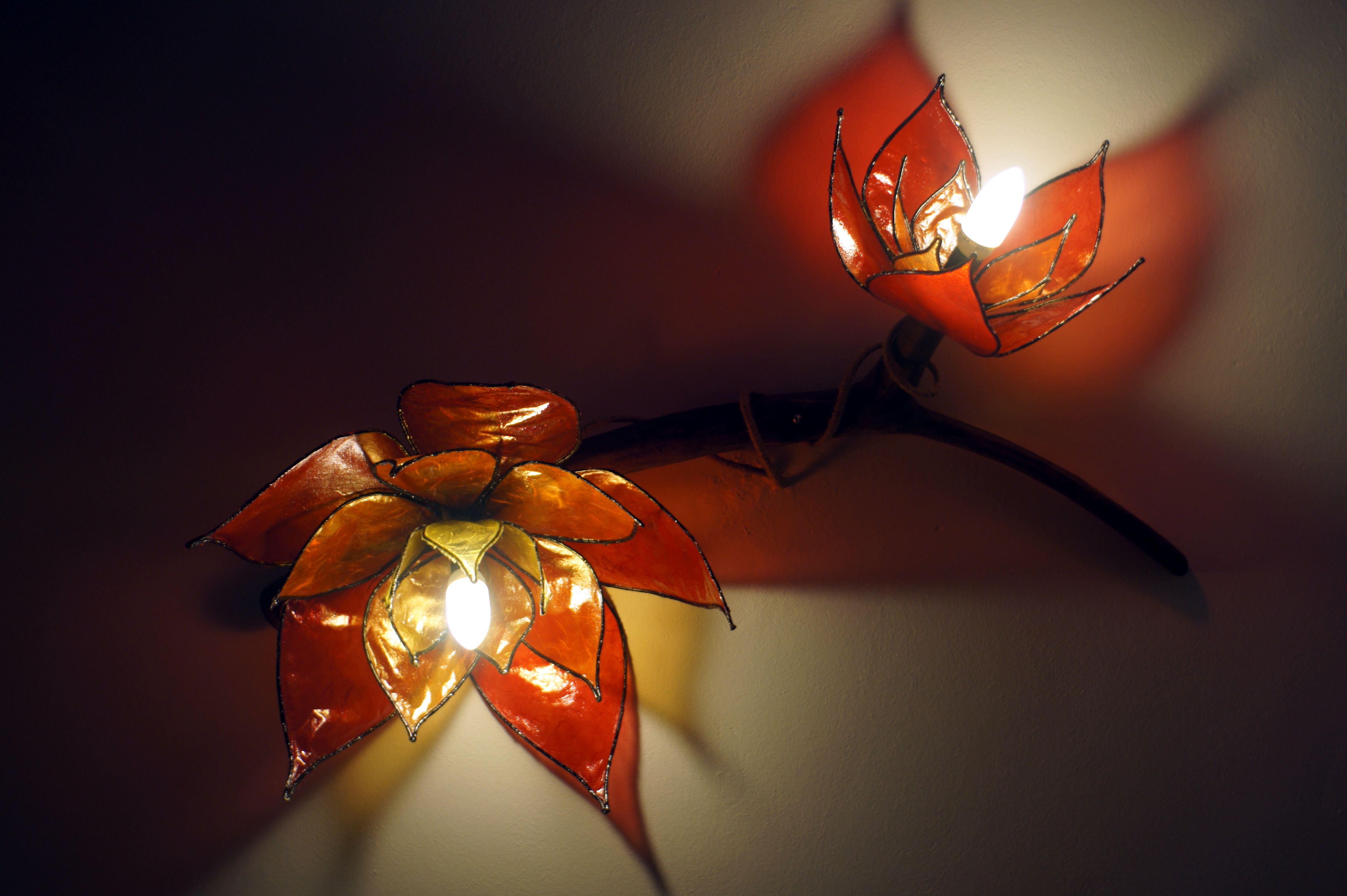 Wall or ceiling lamp